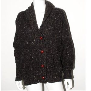 Vintage Knitted Button Up Cardigan